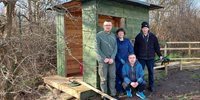 Volunteering is becoming second nature to New Scots who have proudly completed allotments project
